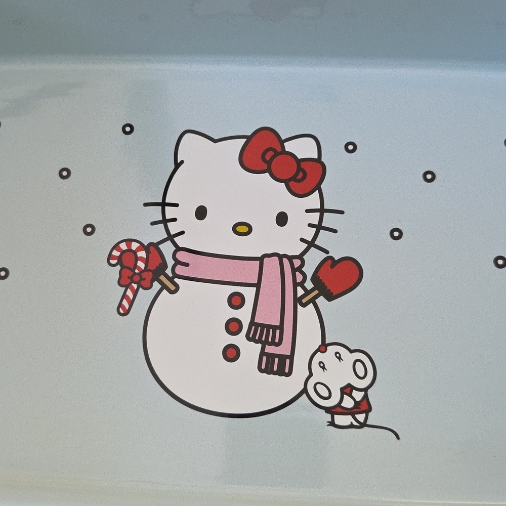 Hello Kitty Snowman